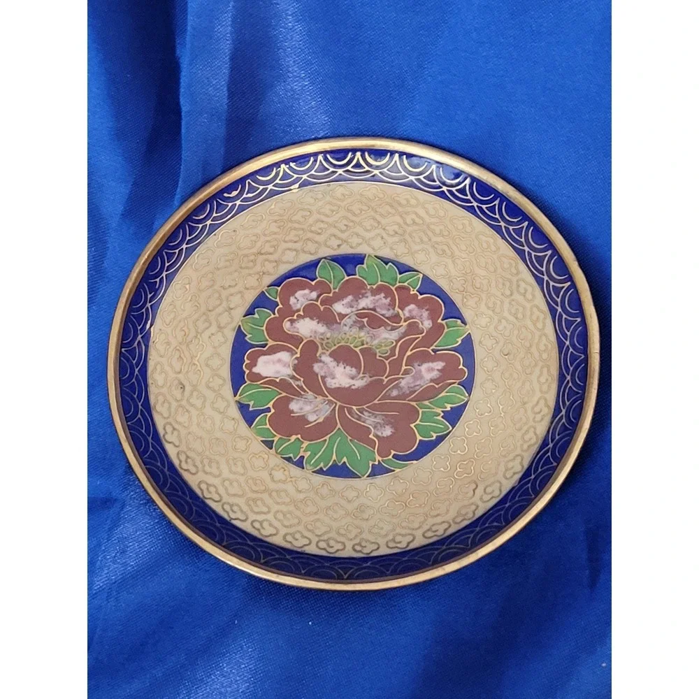 Miniature Cloisonne Tea Set